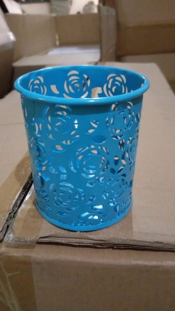 fe45fe36-2b58-46b3-ae1a-3cf663a93e9f.jpg Pen holder Office Desk Metal Mesh Pen Stand (1 Pc)