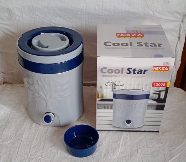 Insulated Water Jug with Tap (5000ml): Leakproof, Travel Cooler