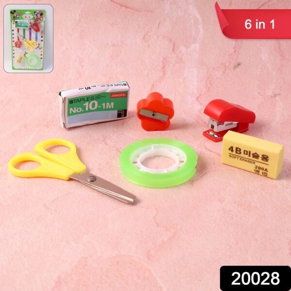 fe58e784-b918-400c-9bee-a1999e398046.jpg 6 in 1 Multipurpose Mini Stationery Kit for Students