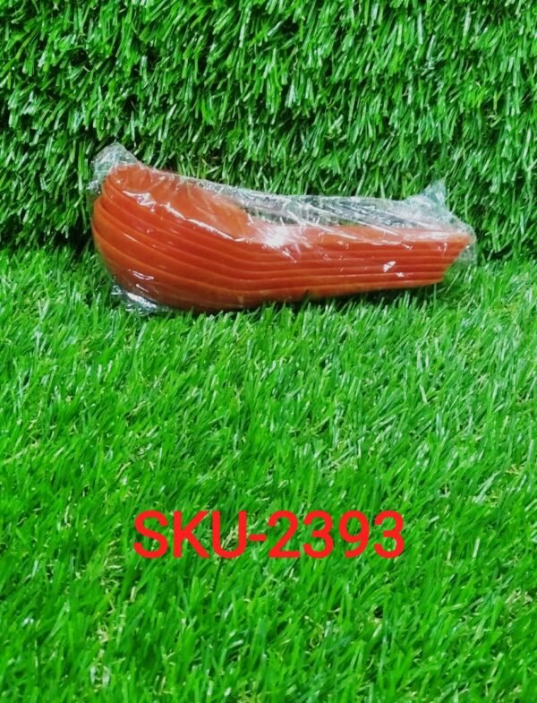 Microwave Safe, Unbreakable, Colorful Soup / Dessert Spoons, Food Grade Set of 6 Pcs