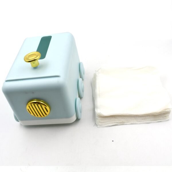 Tissue Paper Holder Unique Train Engine Tissue Storage Box for Car Decor & Home Use