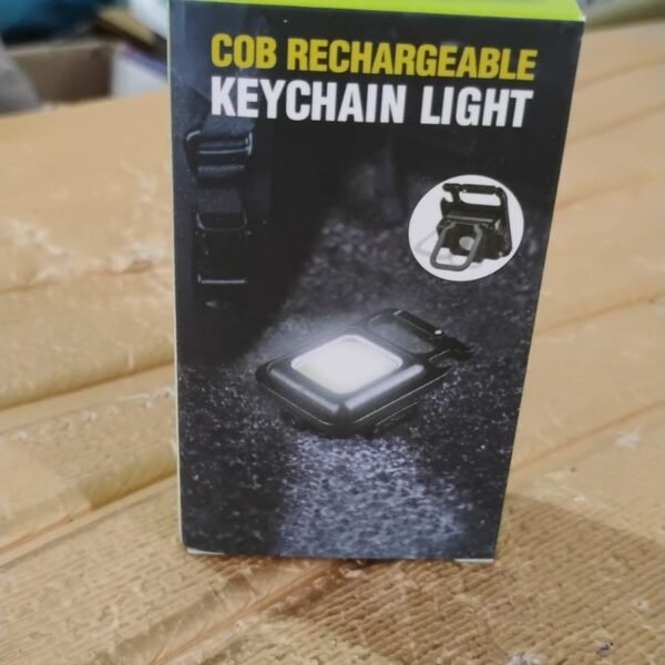 ffce87b8-739e-4e44-a91c-147b1435b23e.jpg Mini Rechargeable Keychain Flashlight - 4 Light Modes Folding Bracket & Magnetic Base