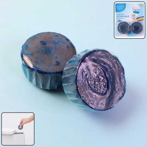 Toilet Cleaner Flush Tab Ocean Blue 100 Gram