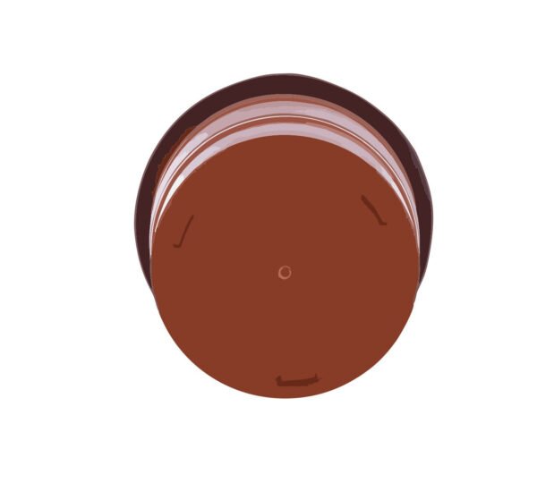 g04.jpg Garden Heavy Plastic Planter Pot / Gamla 6 inch (Brown, Pack of 1, Small)