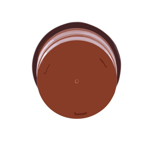 g04.jpg Garden Heavy Plastic Planter Pot / Gamla 6 inch (Brown, Pack of 1, Small)