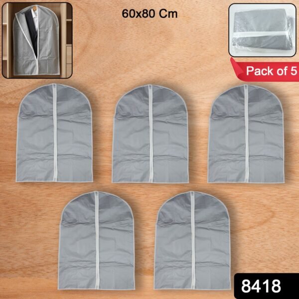 garmentcover-WSKU-01.jpg Premium Breathable Garment / Suit Cover Set (60 × 80 cm, 5 Pc)