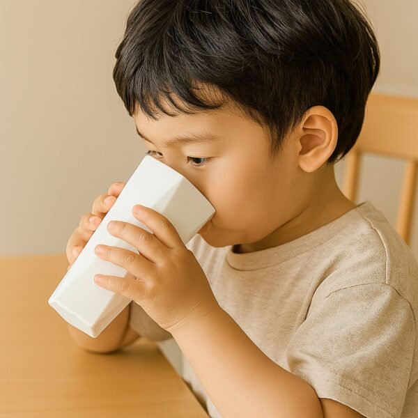 Hexagon Shape Plastic Drinking Glass Set (6 Pc)