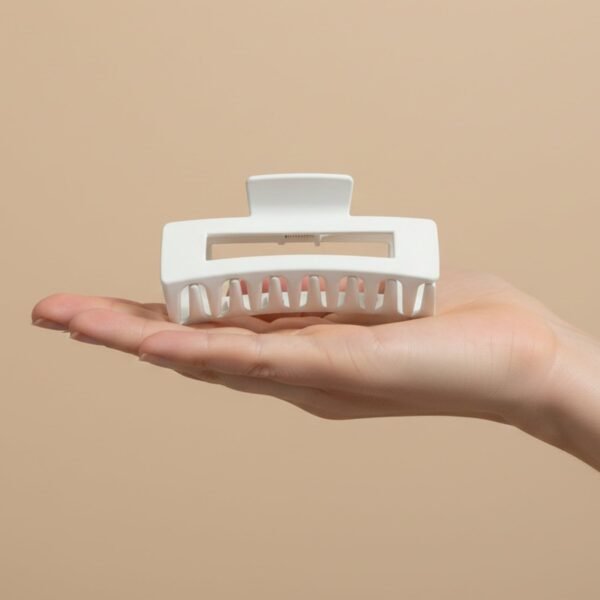 Large Stylish Plastic Hair Clip (1 Pc)