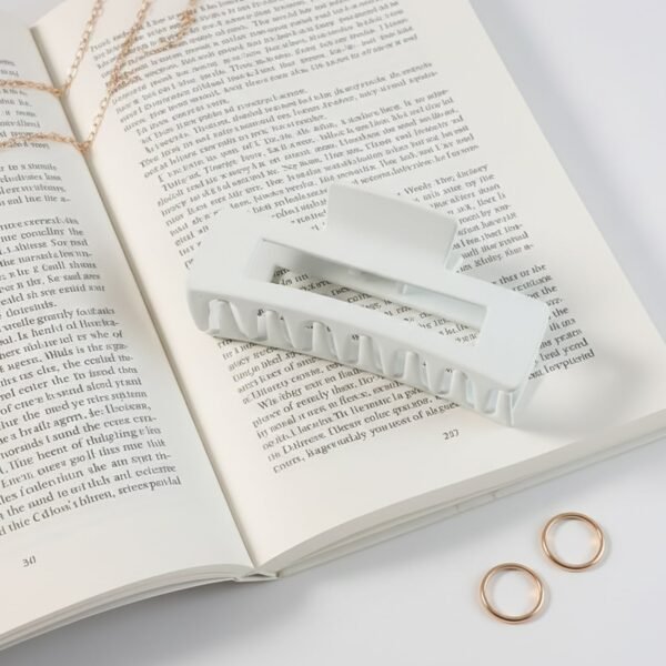 Large Stylish Plastic Hair Clip (1 Pc)