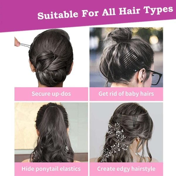 hairclipSmall-07.jpg Medium Black Hair Bobby Pins (24 Pc)