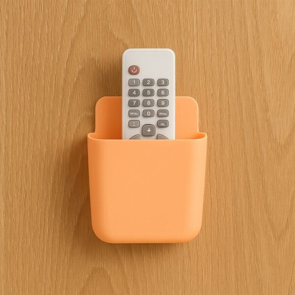 Multi Purpose Wall Mounted Plastic Storage Pocket (1 Pc)