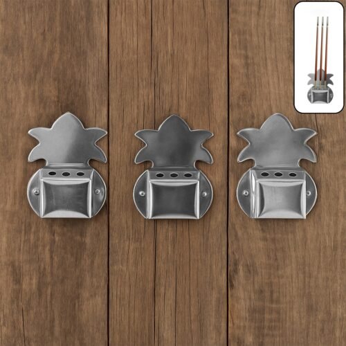 incense-stick-stand01.jpg Wall-Mount Metal Incense Stick Holders (3 Pc)