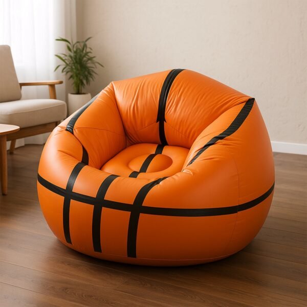 inflatablesofa-02.jpg Foldable Cartoon Style Sofa Chair Ball Chair for Adults Kids Size 110×85 cm