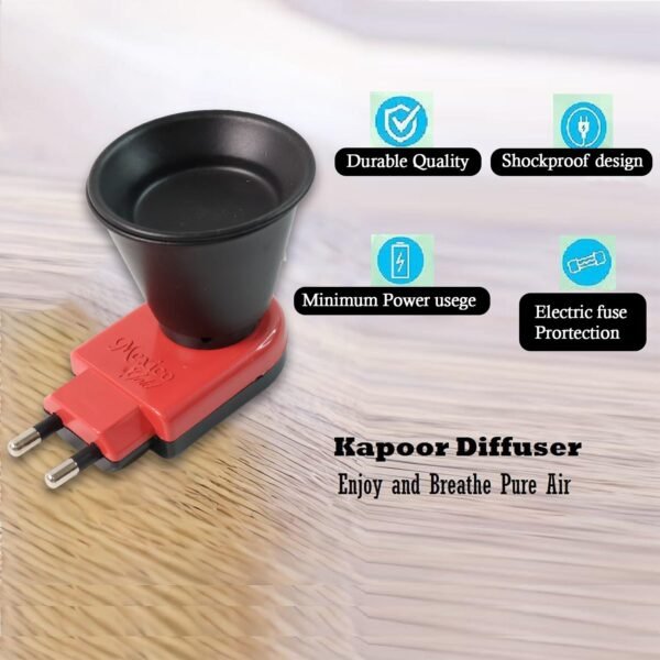 kapoordani-02.jpg Electric Kapoor Dani Camphor Diffuser (1 Pc)