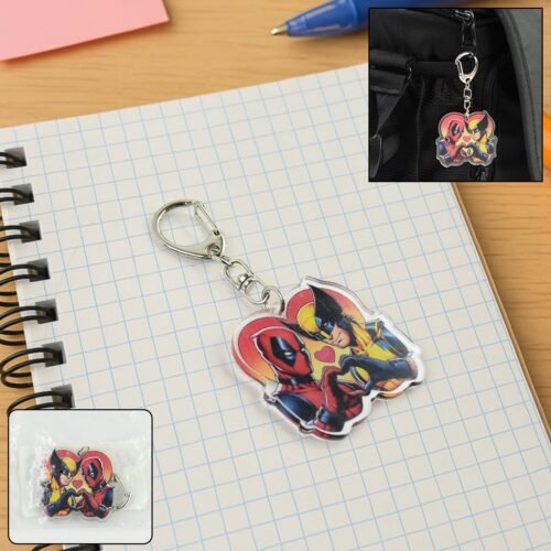 key-chain-01_0cb07293-b690-4640-bb97-6fd02dff010d.jpg Stylish Acrylic Cartoon Character Keychain with Metal Clip (1 Pc)