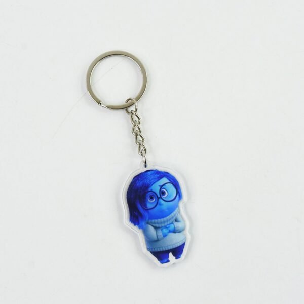 Cartoon Character-Themed Acrylic Keychain (1 Pc)