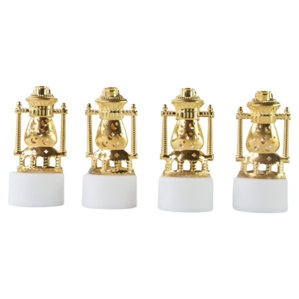 lanternLights-04.jpg Mini Lantern-Style Flameless LED Tealights - (4 Pc)