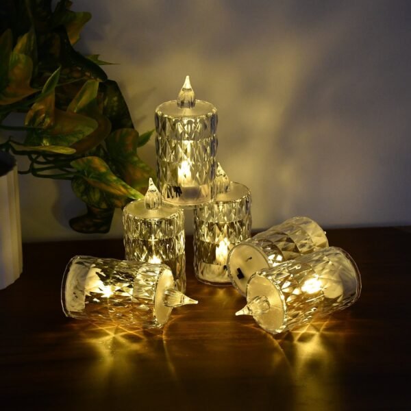 led-candles-light-04_7f78dbd6-2ea8-47ac-8f68-83704d96ecc2.jpg Flameless and Smokeless Decorative Candles LED Tea Light, Diwali (24 Pcs Set)