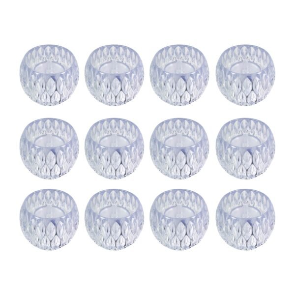 Set of 12 Crystal Style LED Decorative Lamps / Candle