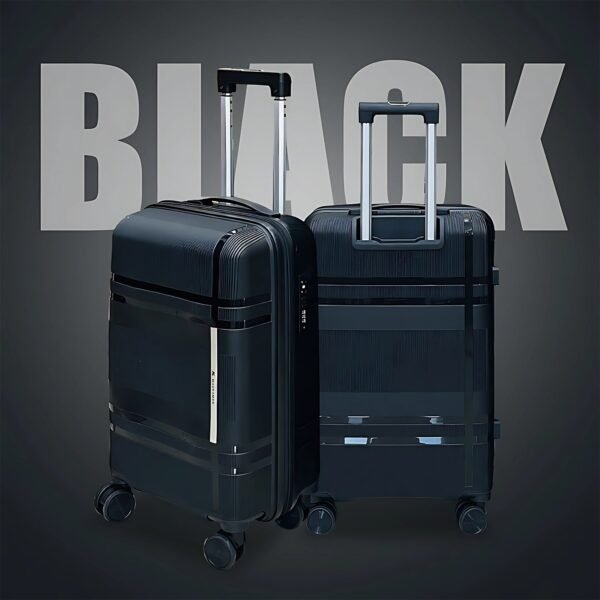 Mix Color Hard-Shell Luggage Trolley 4-Pc (set)