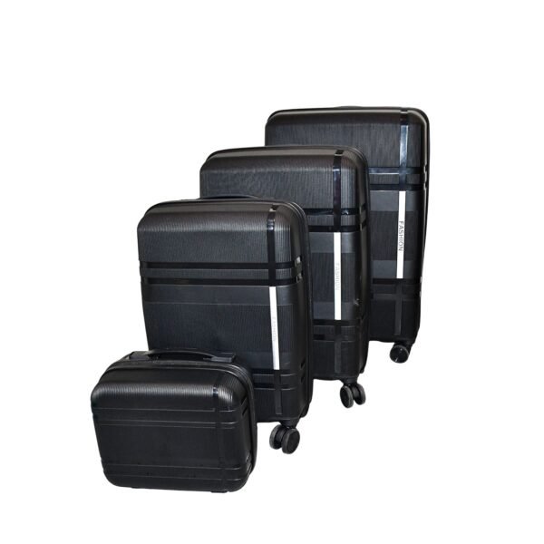 Mix Color Hard-Shell Luggage Trolley 4-Pc (set)