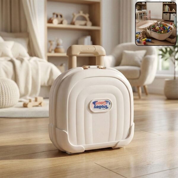 Kids Portable Toy Storage Box with Handle (1 Pc)