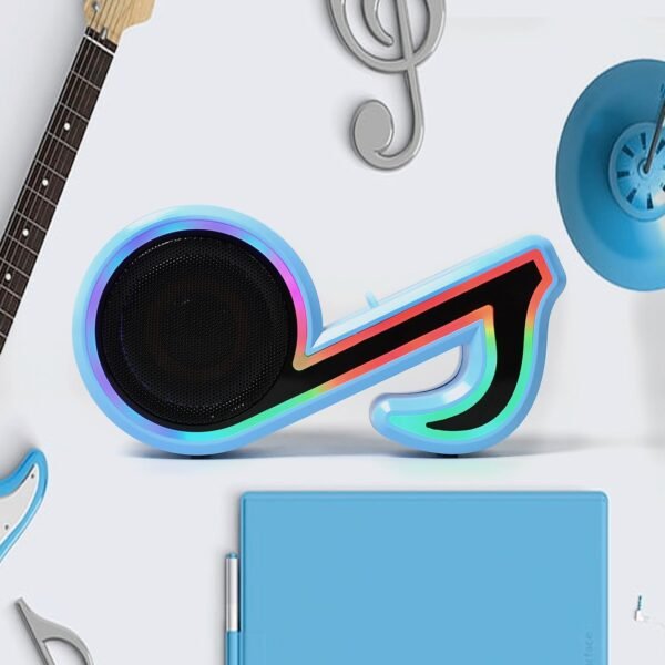 Mini Portable Music Note Bluetooth Speaker for Phone & Computer