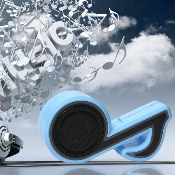 Mini Portable Music Note Bluetooth Speaker for Phone & Computer