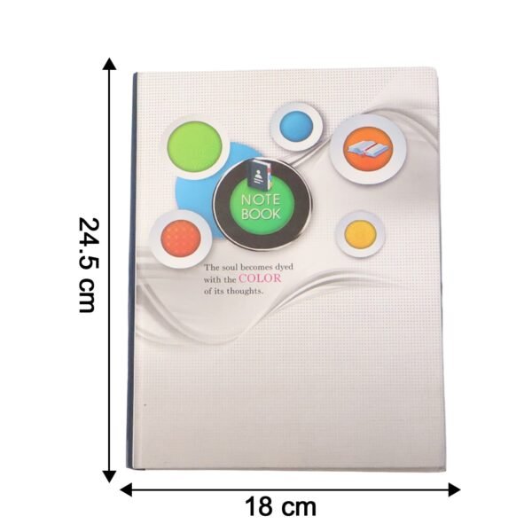 Hardbound Ruled Notebook (1 Pc / 100 Pages / 240x180mm)