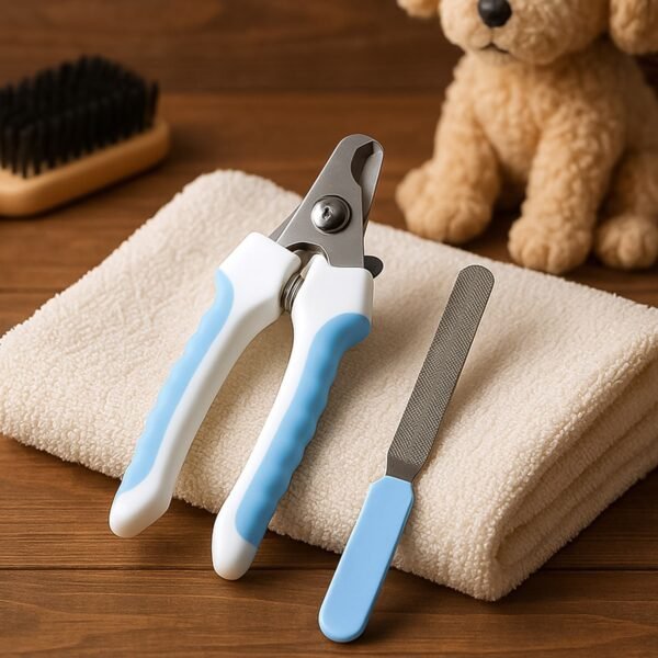 pet-nail-cutter-01_9456b8e3-f788-4581-b8e0-983b81ad8e21.jpg Pet Nail Clipper and Nail File Grooming Kit for Dogs and Cats (Mix Color / 2 Pc)