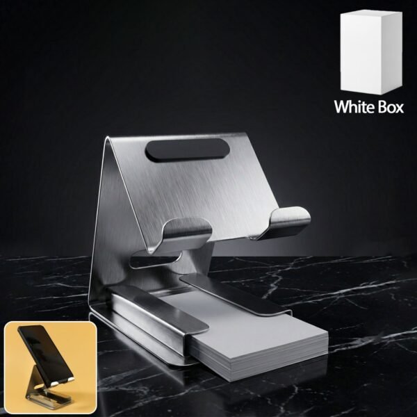 phoneHolder-WOSKU-01_a0a72634-4f36-42fb-aa41-1ae44e79413d.jpg Premium Big Desktop Mobile Phone Stand Holder for Smartphones (1 Pc)