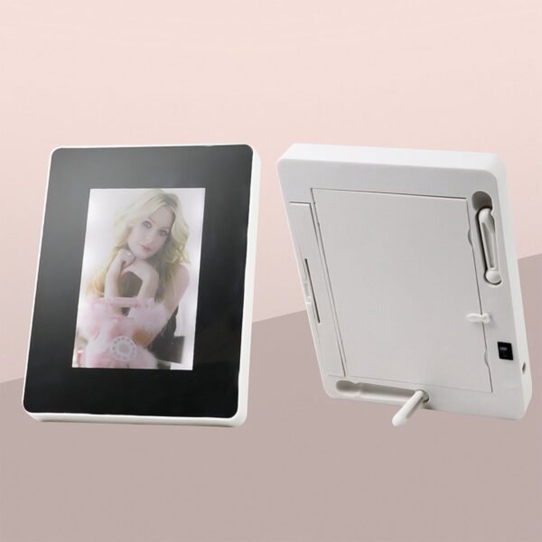 Multifunctional LED Magic Mirror with Hidden Photo Frame (1 Pc)