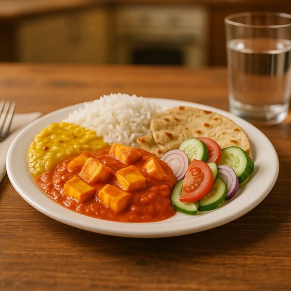 plate-02.jpg Plastic Round Dinner / Serving Plate – 23 cm (1 Pc)