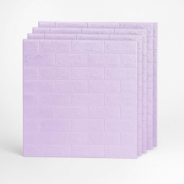 Wallpaper 3D Foam Wallpaper Sticker Panels (76 x 70 Cm / 1 Pc)