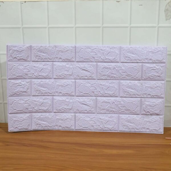 Wallpaper 3D Foam Wallpaper Sticker Panels (76 x 70 Cm / 1 Pc)
