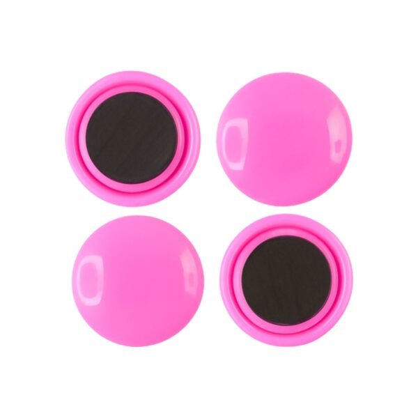 Round Fridge Magnets - (4 Pc / Set)