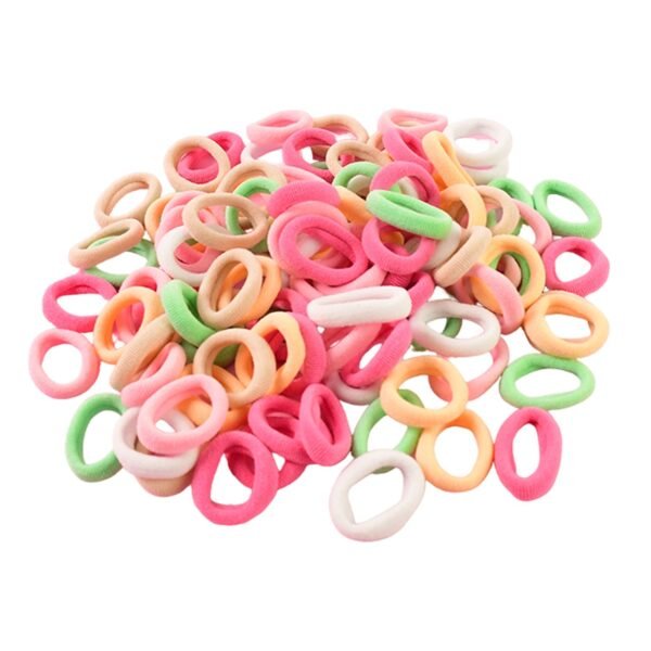 rubber-band-05_edc4e1bd-e55a-47dd-87f5-3d379a8aae3d.jpg Colorful Soft Elastic Hair Bands Set for Kids & Girls (10 Pkt / 1 Set)