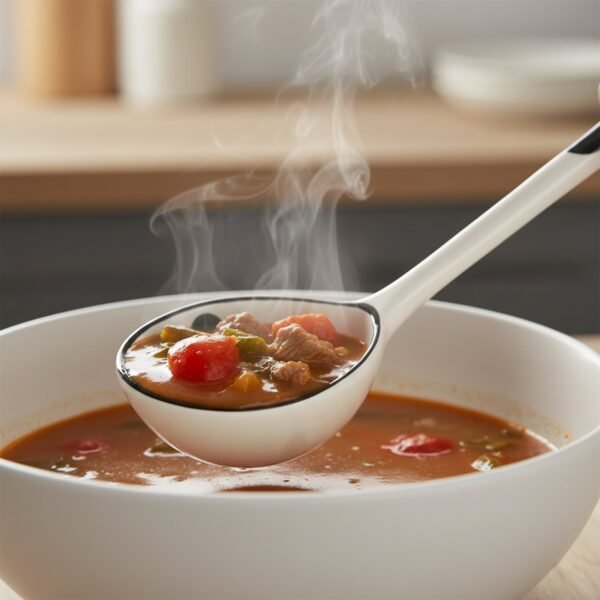 serving-spoon-03.jpg Premium 17 cm Heat-Resistant Ceramic Soup Ladle