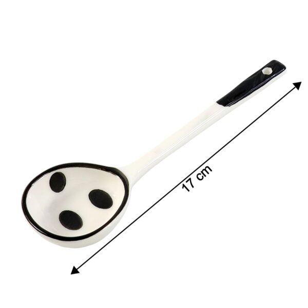 serving-spoon-06.jpg Premium 17 cm Heat-Resistant Ceramic Soup Ladle