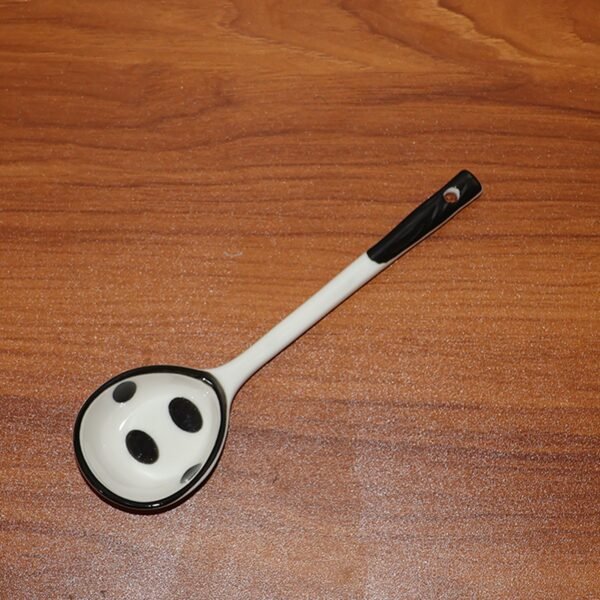 serving-spoon-08.jpg Premium 17 cm Heat-Resistant Ceramic Soup Ladle