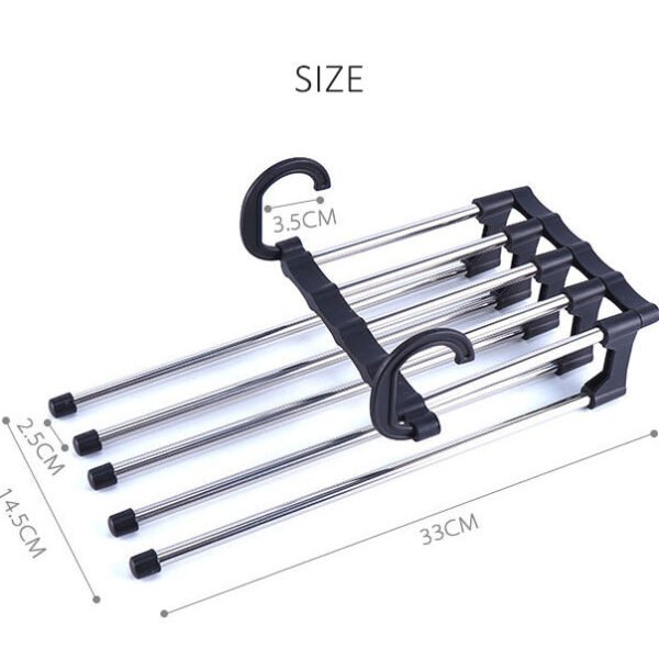 Adjustable Trouser Pants Hanger Organizer