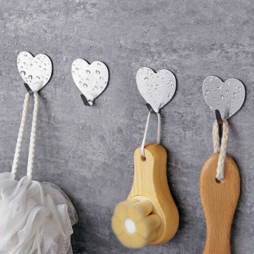 sku-1.jpg Multipurpose Stainless Steel Adhesive Hooks