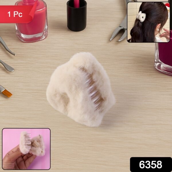 sku_0eaa8fb7-aa62-4332-ad6b-d913619c5be7.jpg Hair Claw Clips, Plastic Fluffy Hair Claw Hair (1 Pc), Hair accessories