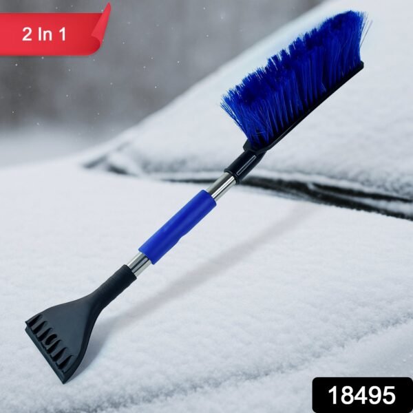 sku_19f9cc47-5c95-40d8-b93d-dca17d147449.jpg Ice Scraper Car Snow Brush 2 in 1 Comfortable Grip (1 Pc / 67 Cm Long)