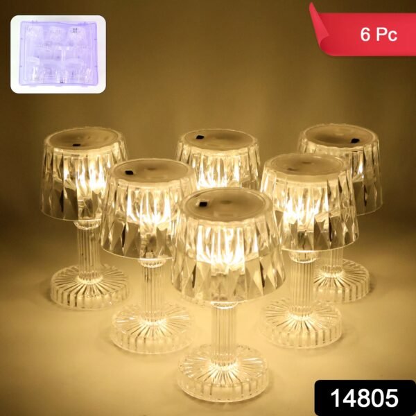 sku_1df2fab1-7737-4c04-9f5d-fa79efba0c38.jpg Battery Operated Decorative LED Mini Table Lamp (6 Pc / Set)