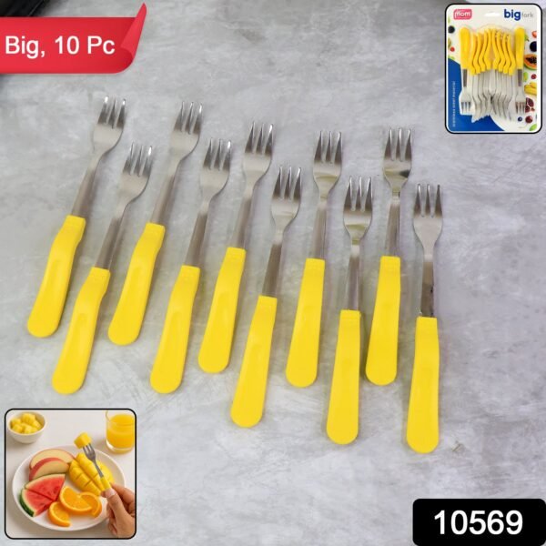 Supermom Premium Stainless Steel Big Fork (10 Pc / Set)