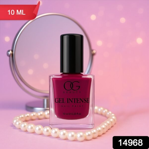 sku_3e4c6d71-4d32-4aac-9eb6-adbe5bd08ed1.jpg OG Beauty Burgundy Plum Gel Intense Nail Polish (1 Pc / 10 ML)
