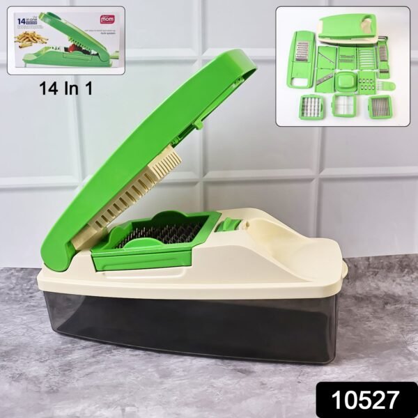 Supermom 14-in-1 Nicer Dicer – Multipurpose Vegetable & Fruit Chopper
