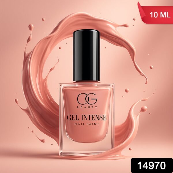 OG Beauty Pastel Peach Gel Intense Nail Polish (1 Pc / 10 ML)