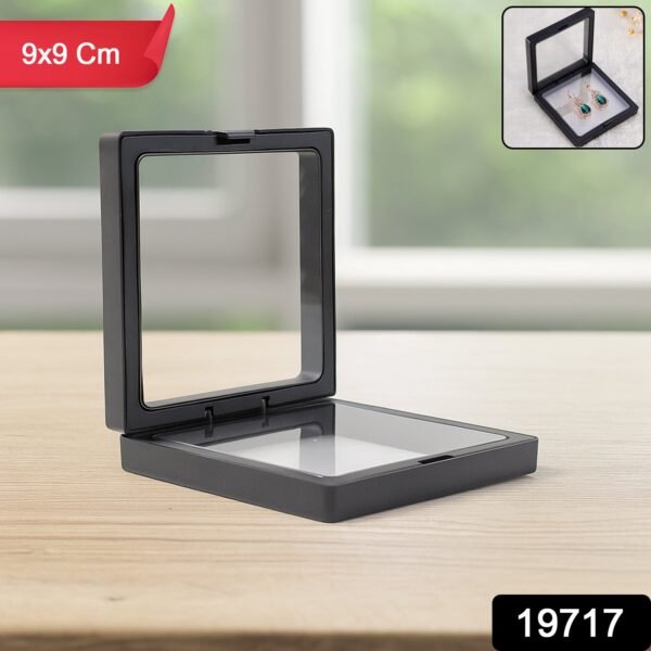 Transparent Jewellery Display Box (9x9 cm / 1 Pc / Mix Color)